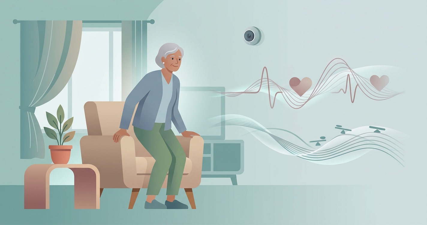 What if I get dizzy at home; can my hospital see it happening from far away?