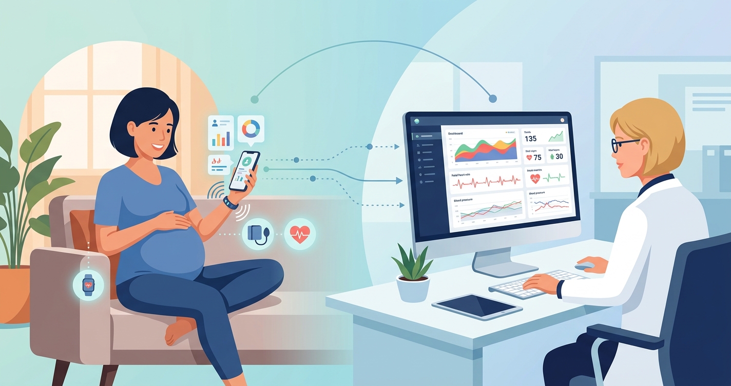 RPM for Maternal Health: Remote Monitoring for High-Risk Pregnancies